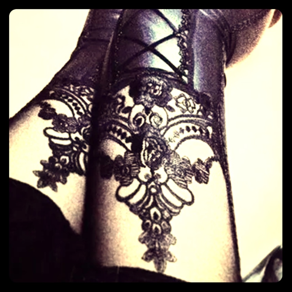 Black lace up faux vegan leather leggings pants goth sexy club festival concert